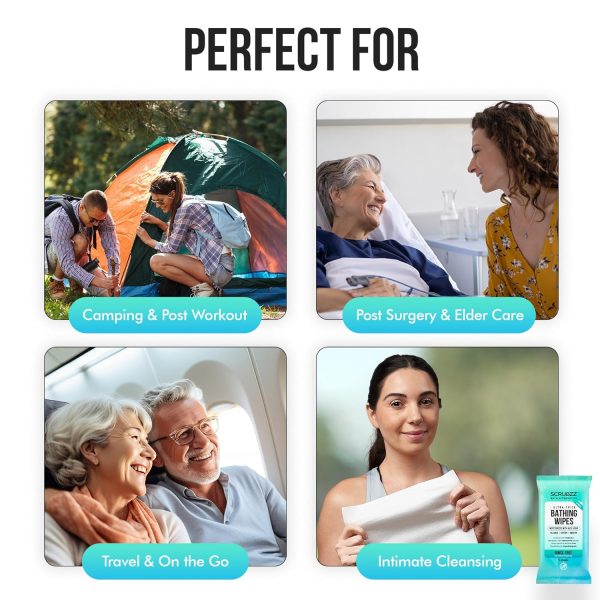 Extra Large Adult Bathing Wipes - Image 6