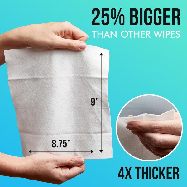 Extra Large Adult Bathing Wipes - Image 2