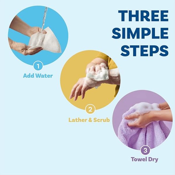 Scrubzz Rinse-Free Bath Sponges - Image 3